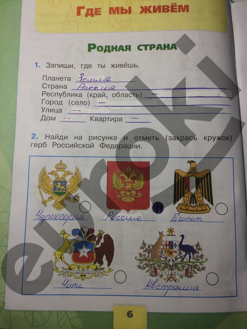 стр.6 - решебник №1 стр.6 - решебник №1