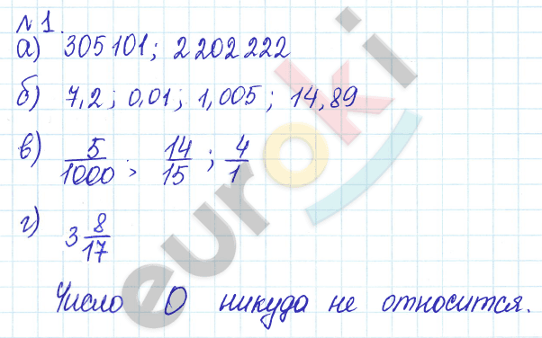 № 1 - решение