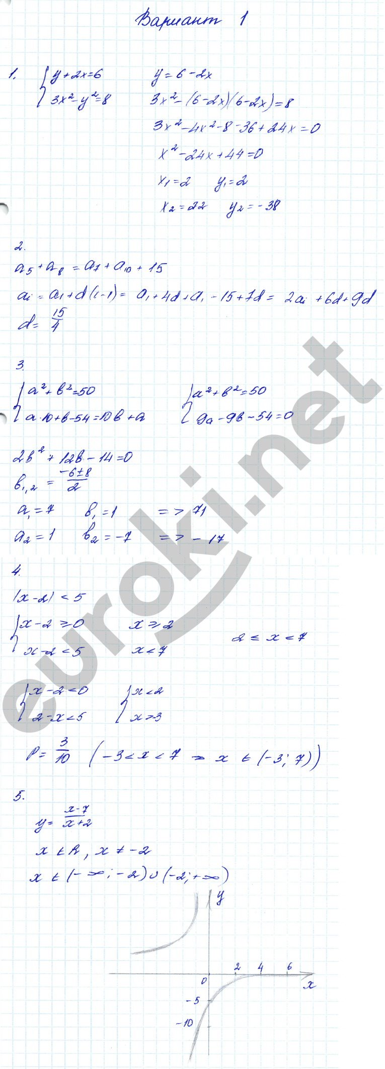 1  - решебник №1